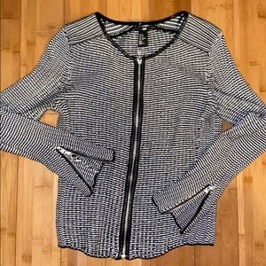 Black & White Tweed Jacket